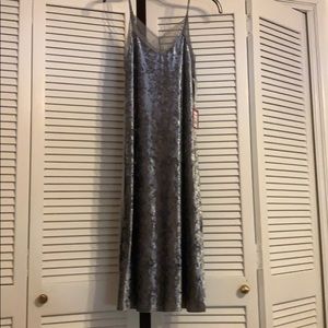 Velvet Slip Dress